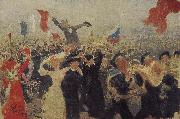 Ilia Efimovich Repin Demonstrations France oil painting artist